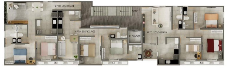 Imagem Apartamento com 3 Quartos à Venda, 127 m² em Bancários - João Pessoa Imagem Apartamento com 3 Quartos à Venda, 127 m² em Bancários - João Pessoa