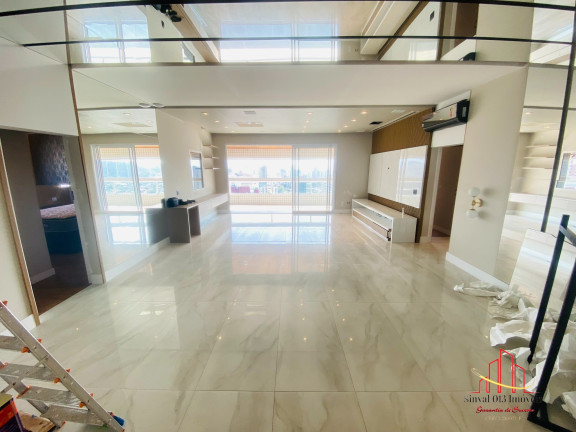 Imagem Apartamento com 4 Quartos à Venda, 205 m² em Canto Do Forte - Praia Grande