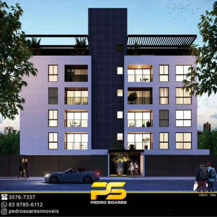Imagem Apartamento com 2 Quartos à Venda, 65 m² em Brisamar - João Pessoa