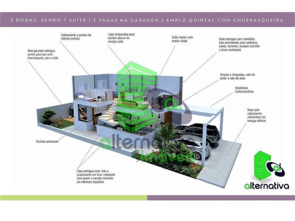 Imagem Casa com 2 Quartos à Venda, 178 m² em Vila Areao - Taubaté