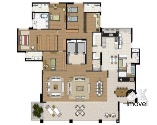 Imagem Apartamento com 5 Quartos à Venda, 352 m² em Pinheiros - São Paulo Imagem Apartamento com 5 Quartos à Venda, 352 m² em Pinheiros - São Paulo