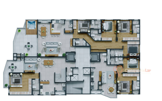 Imagem Apartamento com 3 Quartos à Venda, 104 m² em Armação - Penha Imagem Apartamento com 3 Quartos à Venda, 104 m² em Armação - Penha