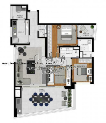 Imagem Apartamento com 3 Quartos à Venda, 121 m² em Campo Belo - São Paulo Imagem Apartamento com 3 Quartos à Venda, 121 m² em Campo Belo - São Paulo
