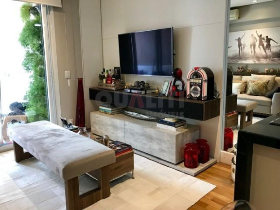 Imagem Apartamento com 1 Quarto para Alugar, 78 m² em Moema - São Paulo