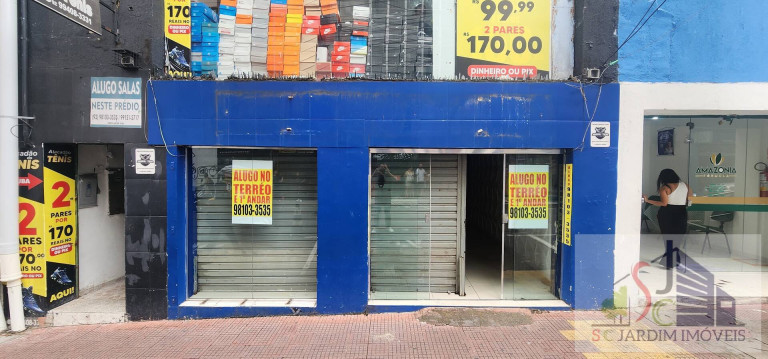 Loja à Venda, 75 m² em Centro - Manaus