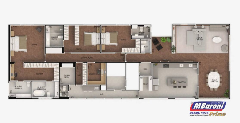 Apartamento à Venda, 267 m² em Paraíso - São Paulo