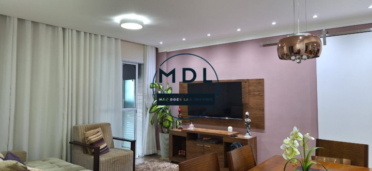 Imagem Apartamento com 2 Quartos à Venda, 85 m² em Guilhermina - Praia Grande