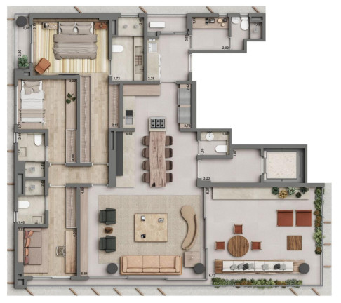 Imagem Apartamento com 3 Quartos à Venda, 319 m² em Itaim Bibi - São Paulo Imagem Apartamento com 3 Quartos à Venda, 319 m² em Itaim Bibi - São Paulo