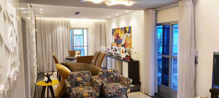 Imagem Apartamento com 3 Quartos à Venda, 216 m² em Vila Tupi - Praia Grande