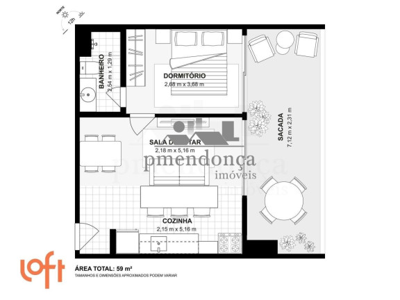 Imagem Apartamento com 1 Quarto à Venda, 57 m² em Pinheiros - São Paulo Imagem Apartamento com 1 Quarto à Venda, 57 m² em Pinheiros - São Paulo
