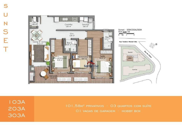 Imagem Apartamento com 3 Quartos à Venda, 109 m² em Santo Antônio De Lisboa - Florianópolis Imagem Apartamento com 3 Quartos à Venda, 109 m² em Santo Antônio De Lisboa - Florianópolis