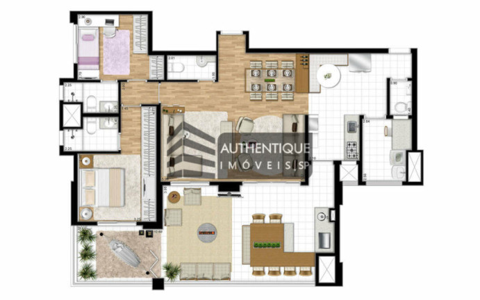 Imagem Apartamento com 3 Quartos à Venda, 133 m² em Mooca - São Paulo