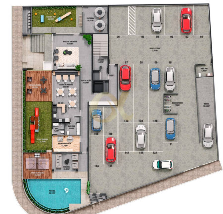 Imagem Apartamento à Venda, em Saguaçu - Joinville Imagem Apartamento à Venda, em Saguaçu - Joinville