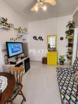 Imagem Apartamento com 1 Quarto à Venda, 55 m² em Itararé - São Vicente Imagem Apartamento com 1 Quarto à Venda, 55 m² em Itararé - São Vicente