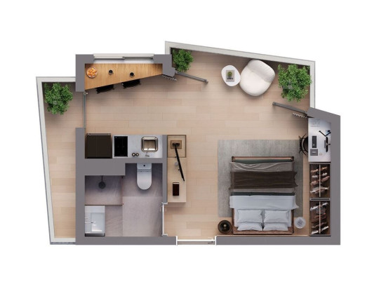 Imagem Apartamento com 1 Quarto à Venda, 36 m² em Vila Madalena - São Paulo Imagem Apartamento com 1 Quarto à Venda, 36 m² em Vila Madalena - São Paulo
