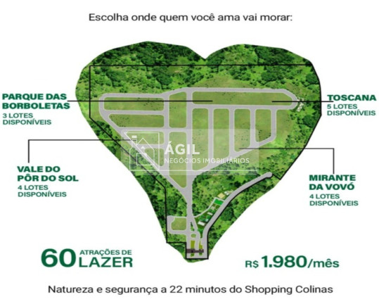 Imagem Terreno à Venda, 308 m² em Condomínio Residencial Ecopark Bourbon - Caçapava Imagem Terreno à Venda, 308 m² em Condomínio Residencial Ecopark Bourbon - Caçapava