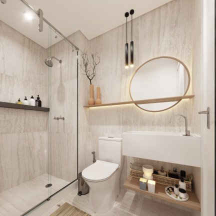 Imagem Apartamento com 2 Quartos à Venda, 52 m²