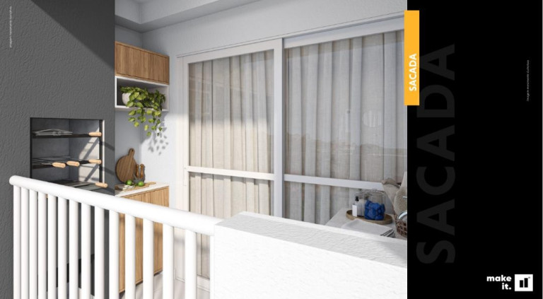 Imagem Apartamento com 2 Quartos à Venda, 69 m² em Jardim Amélia - Curitiba