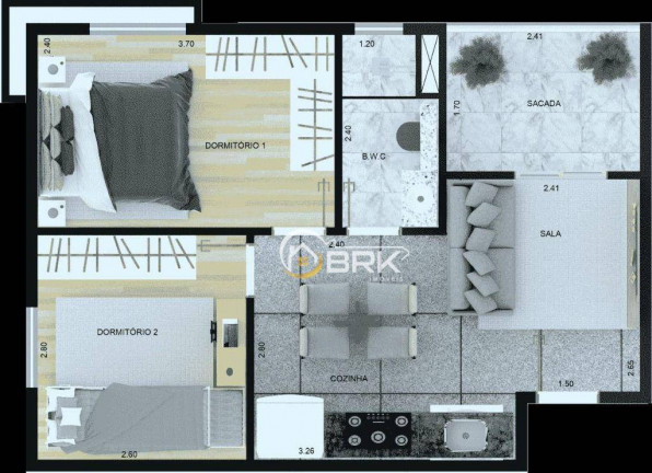 Imagem Apartamento com 2 Quartos à Venda, 41 m² em Vila Matilde - São Paulo