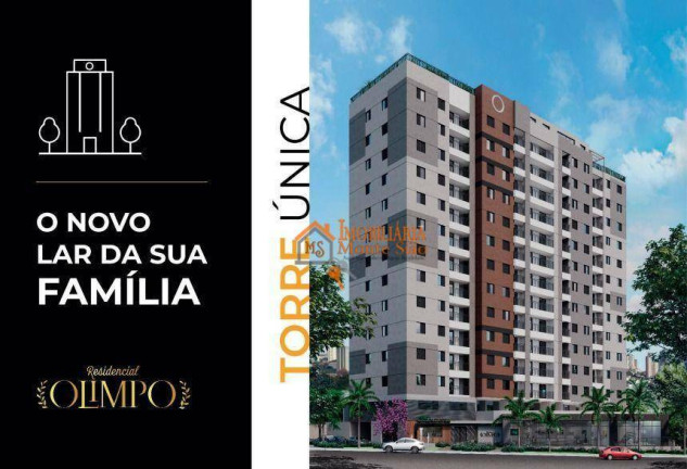 Imagem Studio com 1 Quarto à Venda, 34 m² em Macedo - Guarulhos