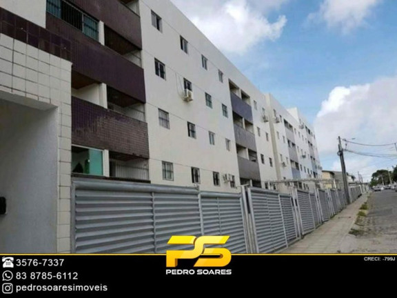 Apartamento com 2 Quartos à Venda, 52 m² em Mangabeira - João Pessoa