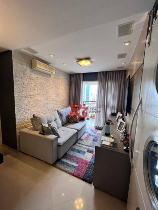 Imagem Apartamento com 2 Quartos à Venda, 68 m² em Gonzaga - Santos
