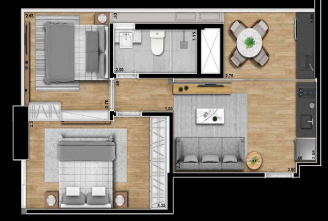 Imagem Imóvel com 1 Quarto à Venda, 31 m² em Pinheiros - São Paulo Imagem Imóvel com 1 Quarto à Venda, 31 m² em Pinheiros - São Paulo