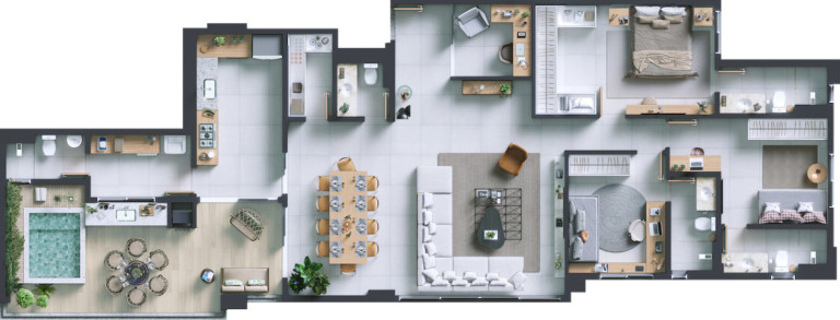 Imagem Apartamento com 2 Quartos à Venda, 70 m² em Setor Bela Vista - Goiânia