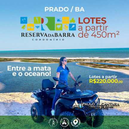 Terreno em Condomínio à Venda, 450 m² em Praia De Guaratiba - Prado