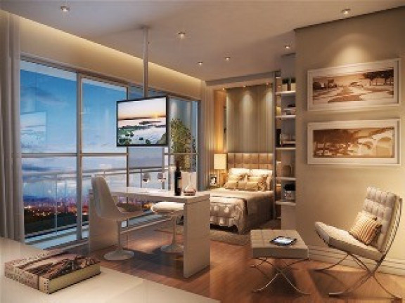 Imagem Apartamento com 1 Quarto à Venda, 53 m² em Brooklin Paulista - São Paulo Imagem Apartamento com 1 Quarto à Venda, 53 m² em Brooklin Paulista - São Paulo