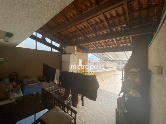 Imagem Cobertura com 3 Quartos à Venda, 166 m² em Vila Tibiriçá - Santo André