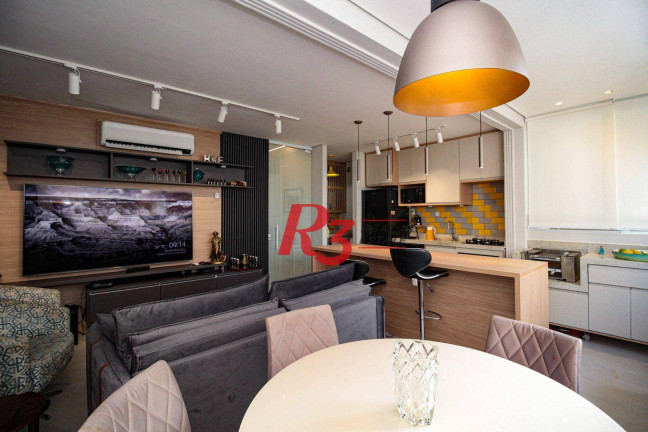 Imagem Apartamento com 2 Quartos à Venda, 72 m² em Gonzaga - Santos