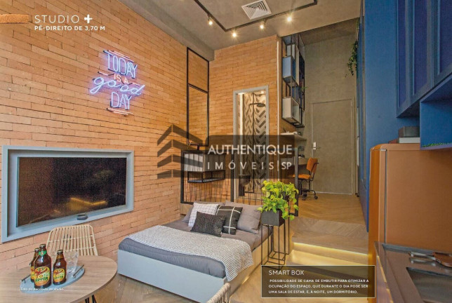 Apartamento com 1 Quarto à Venda, 31 m² em Brooklin - São Paulo