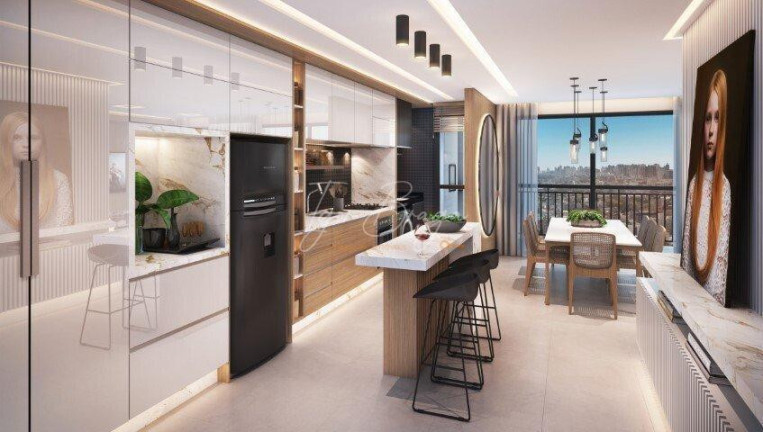 Imagem Apartamento com 3 Quartos à Venda, 81 m² em Cristo Rei - Curitiba