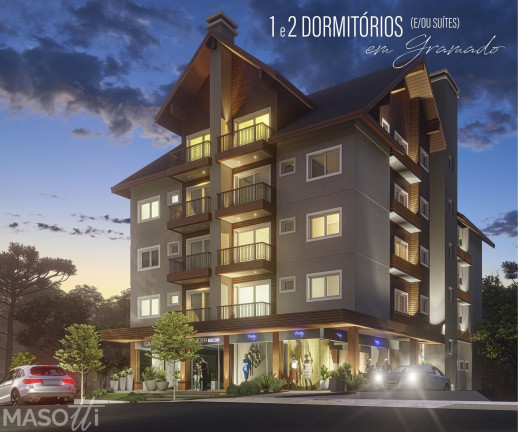 Apartamento com 2 Quartos à Venda, 827 m² em Varzea Grande - Gramado