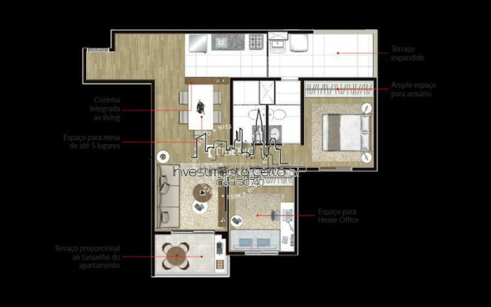 Imagem Apartamento com 2 Quartos à Venda, 68 m² em Santo Amaro - São Paulo Imagem Apartamento com 2 Quartos à Venda, 68 m² em Santo Amaro - São Paulo