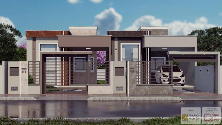 Imagem Casa com 3 Quartos à Venda, 95 m² em Joaia - Tijucas