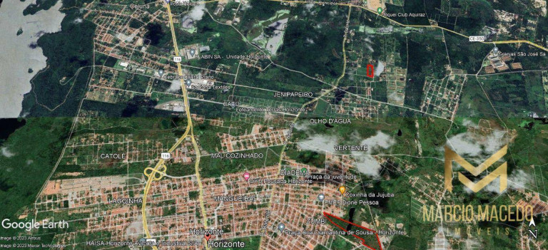 Imagem Terreno à Venda, 16.400 m² em Olho D'água - Horizonte Imagem Terreno à Venda, 16.400 m² em Olho D'água - Horizonte