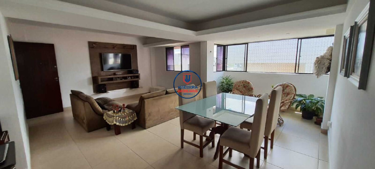 Apartamento com 3 Quartos para Alugar ou Temporada, 111 m² em Capim Macio - Natal