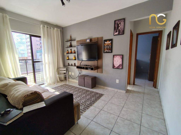 Apartamento com 1 Quarto à Venda, 48 m² em Vila Guilhermina - Praia Grande
