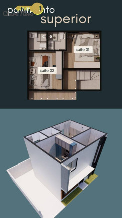 Imagem Casa com 2 Quartos à Venda, 80 m² em Loteamento Vale Das Flores - Atibaia Imagem Casa com 2 Quartos à Venda, 80 m² em Loteamento Vale Das Flores - Atibaia