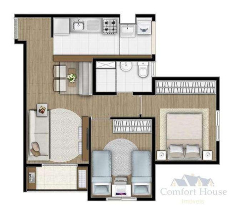 Imagem Casa com 2 Quartos à Venda, 48 m² em Parque Jaçatuba - Santo André