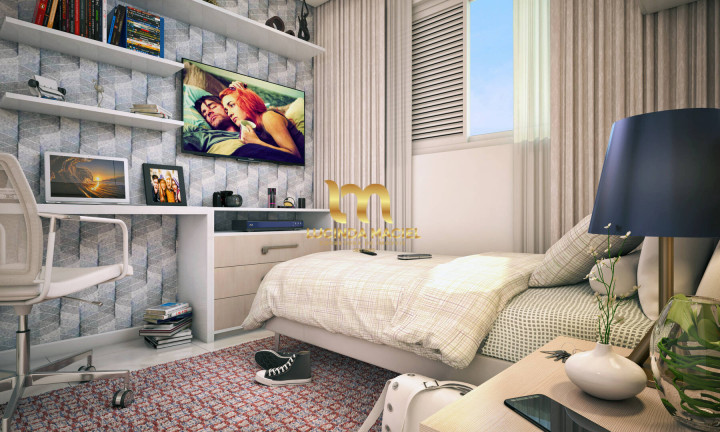 Imagem Apartamento com 2 Quartos à Venda, 57 m² em Guilhermina - Praia Grande