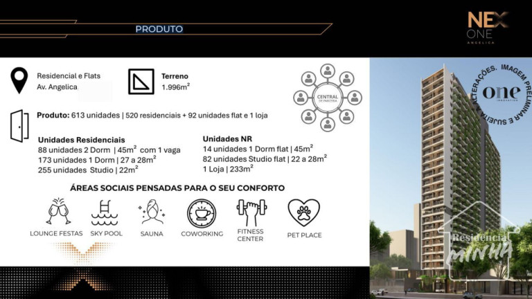 Imagem Apartamento com 1 Quarto à Venda, 28 m² em Santa Cecília - São Paulo Imagem Apartamento com 1 Quarto à Venda, 28 m² em Santa Cecília - São Paulo