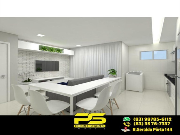 Imagem Apartamento com 2 Quartos à Venda, 50 m² em Altiplano Cabo Branco - João Pessoa Imagem Apartamento com 2 Quartos à Venda, 50 m² em Altiplano Cabo Branco - João Pessoa