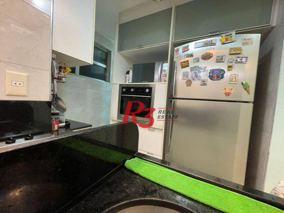 Imagem Apartamento com 1 Quarto à Venda, 55 m² em Gonzaga - Santos Imagem Apartamento com 1 Quarto à Venda, 55 m² em Gonzaga - Santos