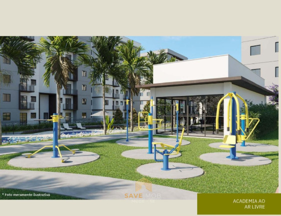 Imagem Apartamento com 2 Quartos à Venda, 46 m² em Jardim Hubert - Indaiatuba
