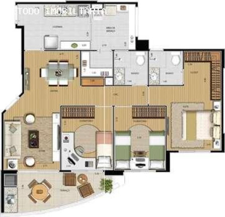 Imagem Apartamento com 3 Quartos à Venda, 87 m² em Vila Gumercindo - São Paulo