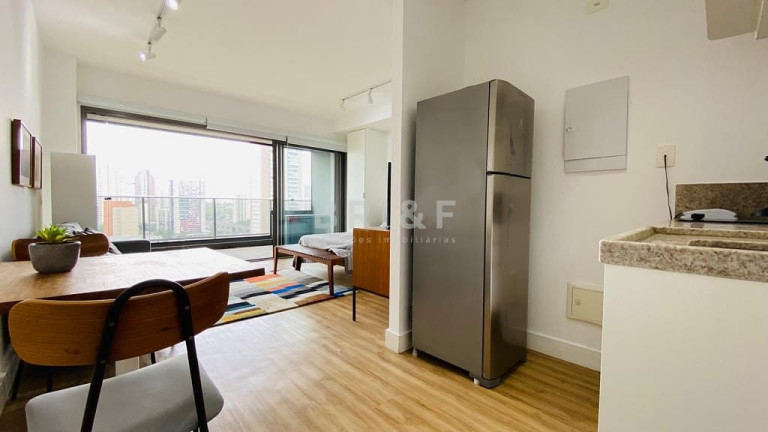 Imagem Apartamento com 1 Quarto para Alugar, 41 m² em Brooklin - São Paulo Imagem Apartamento com 1 Quarto para Alugar, 41 m² em Brooklin - São Paulo