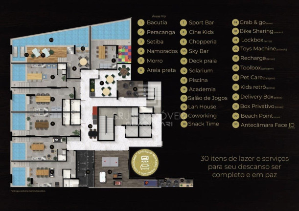 Imagem Imóvel com 1 Quarto à Venda, 25 m² em Enseada Azul - Guarapari
